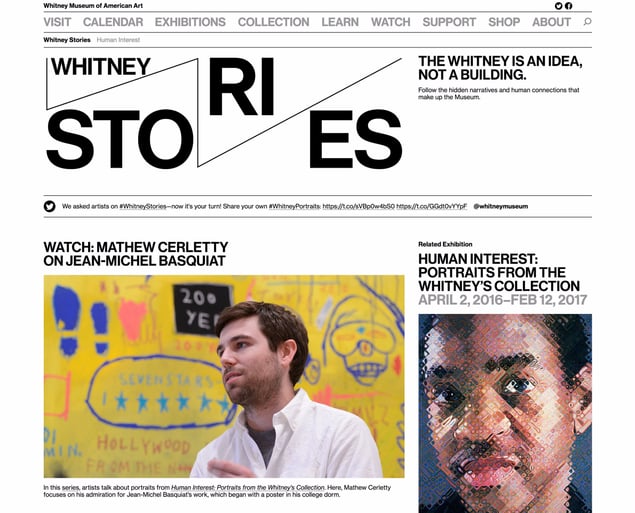 Whitney homepage