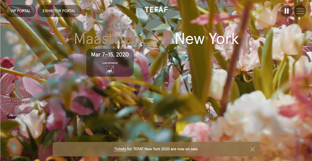 TEFAF homepage